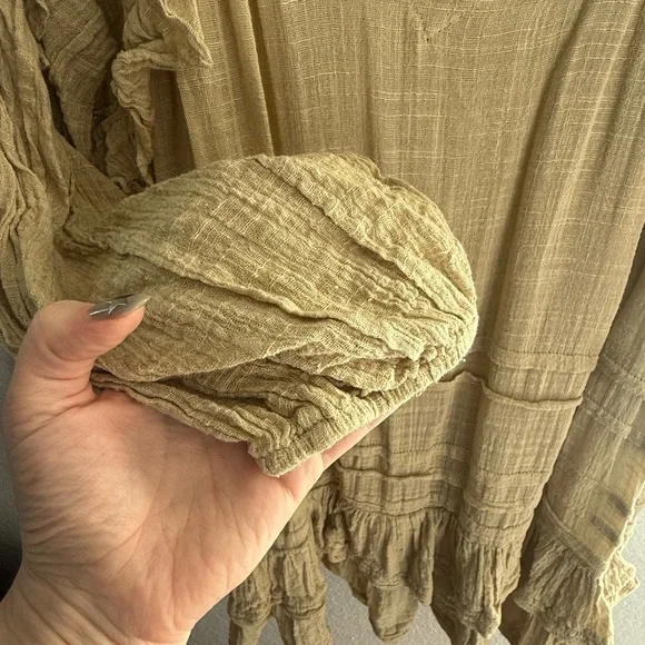 FP One Tamasi tunic - sz L Beige - Picture 6 of 7